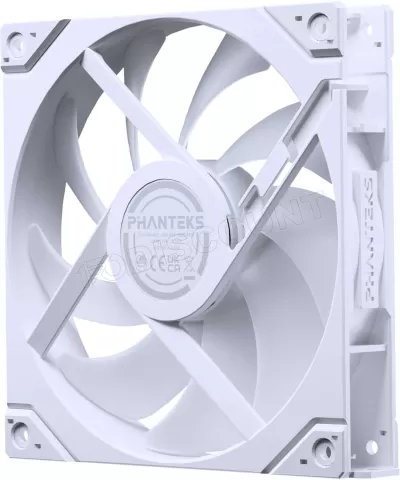Photo de Lot de 3 Ventilateurs de boitier Phanteks M25 Gen2 Reverse RGB - 14cm (Blanc)