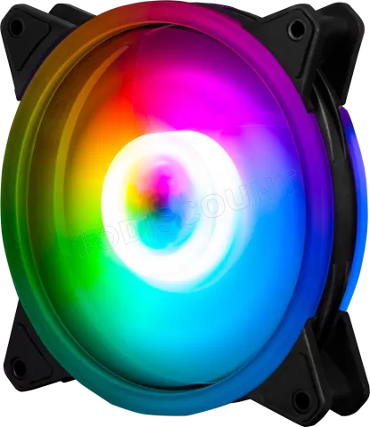 Photo de Lot de 3 Ventilateurs de boitier Xigmatek Galaxy II Essential RGB (Noir)