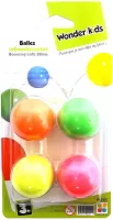Photo de Lot de 4 Balles rebondissantes Wonderkids (Coloris assortis)