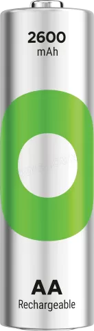 Photo de Lot de 4 piles rechargeables GP Batteries ReCyko type AA (LR6) 2600mAh