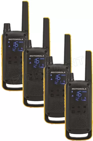 Lot de 4 Talkie Walkies Motorola T82 Extreme à prix bas