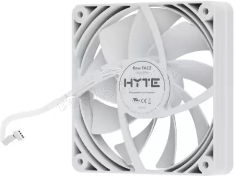 Photo de Lot de 4 Ventilateurs de boitier Hyte FA12 - 12cm (Blanc)