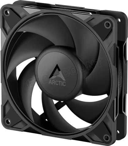 Photo de Lot de 5 Ventilateurs de boitier Arctic P12 Pro PST Low Noise - 12cm (Noir)