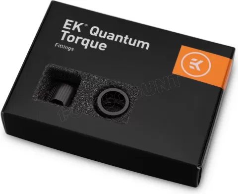Photo de Lot de 6 Anneaux de serrage pour Tube Ekwb EK-Quantum Torque Compression Ring STC 13 (Noir)