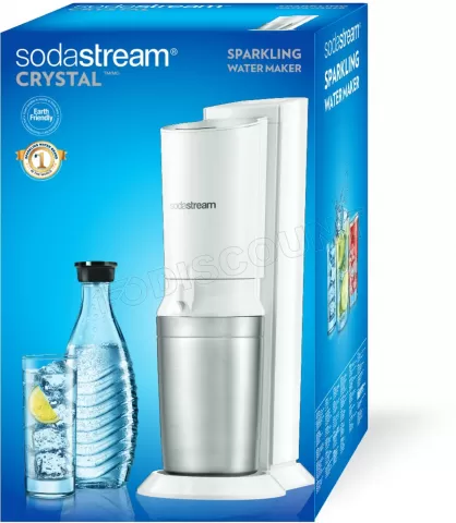Lot de 2 Carafe en verre SodaStream 0,6L (Transparent) à prix bas