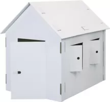 Photo de Maison de jeu en carton Kreul Joypac XL (Blanc)