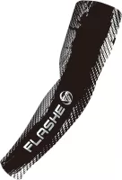 Photo de Manchette Gamer Flashe Gaming Plain - Taille L ( Noir/Blanc)