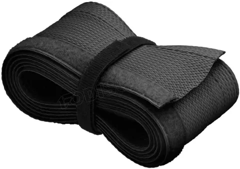 Photo de Manchon textile Organisateur de câbles Goobay WireSleeve 180x4cm avec Velcro (Noir)