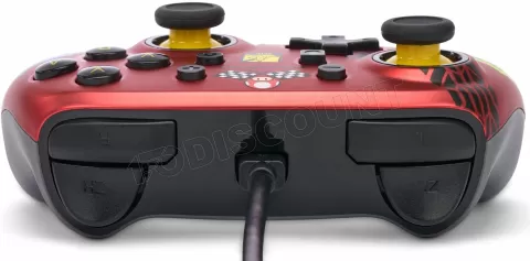 Photo de Manette de jeu filaire PowerA Mario Kart : Racer Red pour Nintendo Switch/PC (Rouge)