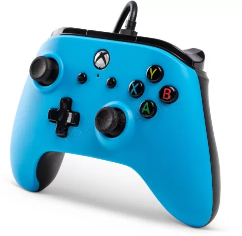 Photo de Manette de jeu filaire PowerA pour XBox One (Bleu)