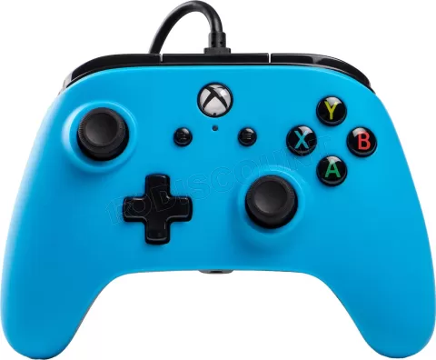 Photo de Manette de jeu filaire PowerA pour XBox One (Bleu)