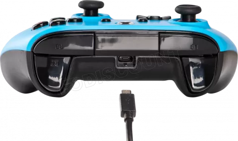 Photo de Manette de jeu filaire PowerA pour XBox One (Bleu)
