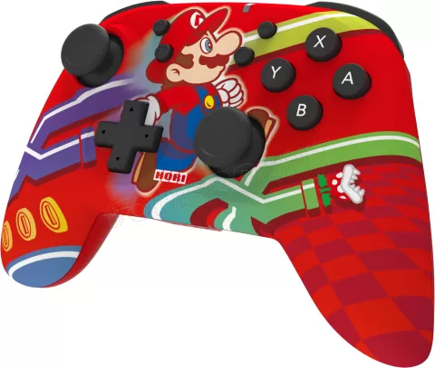 Photo de Manette de jeu sans fil Hori Super Mario pour Nintendo Switch (Rouge)