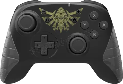 Photo de Manette de jeu sans fil Hori Zelda pour Nintendo Switch (Noir)