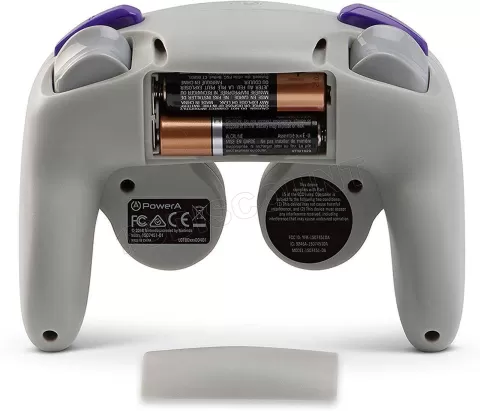 Photo de Manette de jeu sans fil PowerA GameCube pour Nintendo Switch (Gris)