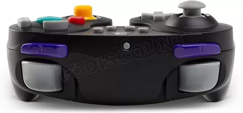 Photo de Manette de jeu sans fil PowerA GameCube pour Nintendo Switch (Noir)