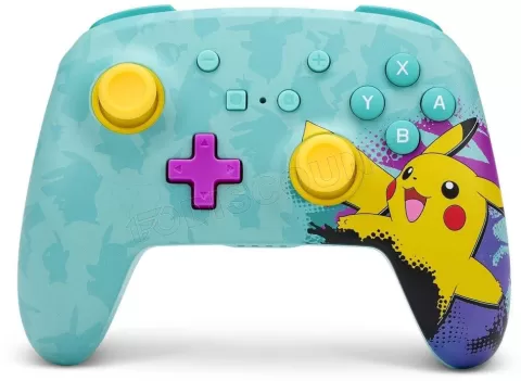 Manette de jeu sans fil PowerA Pokemon Pikachu Paint pour Nintendo Switch  (Vert/Jaune) à prix bas