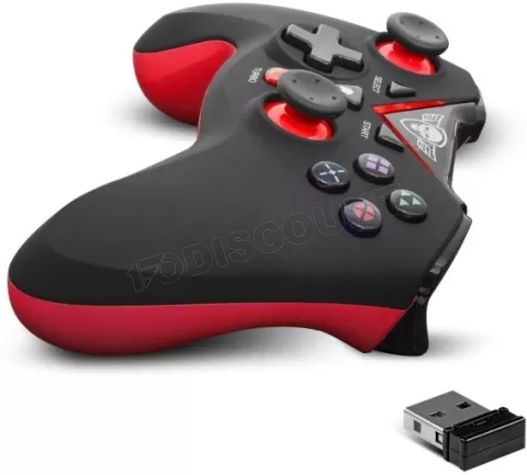 Photo de Manette de jeu sans fil Spirit of Gamer XGP Xtrem pour PS3 (Noir/Rouge)