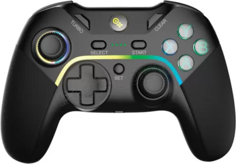 Photo de Manette de jeu sans fil Under Control avec support téléphone (Noir)