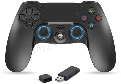 Photo de Manette de jeu Spirit of Gaming PS4 Wireless Controller (Noir) (PC, PS3, PS4, PS4 Pro)