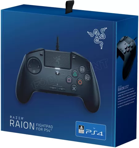 Photo de Manette filaire Razer Raion Fightpad pour PS4 (Noir)