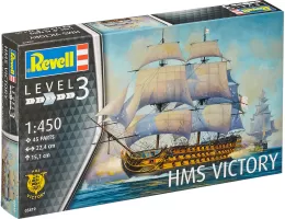 Photo de Maquette Revell 05819 - Vaisseau Amiral Nelson HMS Victory (1/450e)