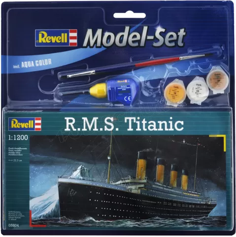 Photo de Maquette Revell 65804 - Navire Modèle R.M.S. Titanic (1:1200)