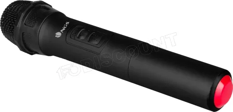 Photo de Microphone sans fil NGS Singer Air Jack 6,35mm (Noir)