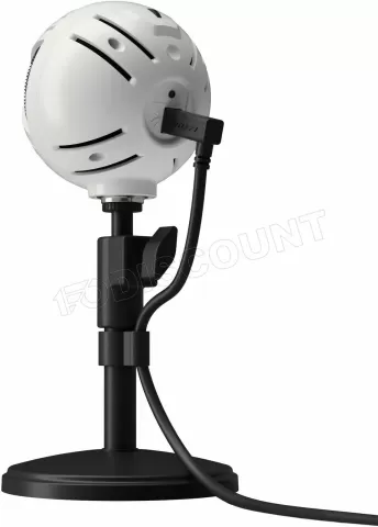 Photo de Microphone sur pied Arozzi Sfera USB (Blanc)