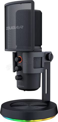 Photo de Microphone sur pied Cougar Screamer-X RGB (Noir)