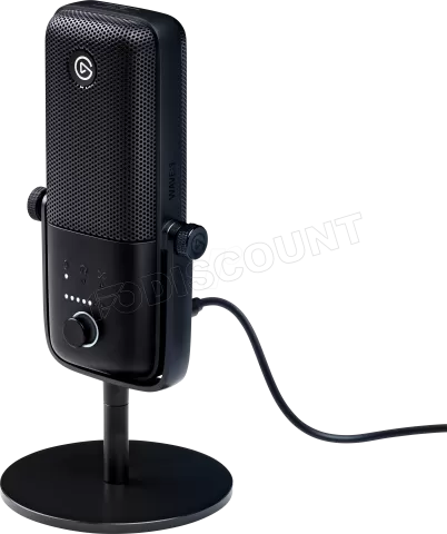 Photo de Microphone sur pied Elgato Wave:3 USB (Noir)