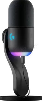 Photo de Microphone sur pied Logitech Yeti GX (Noir)