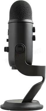 Photo de Microphone sur pied Logitech Yeti (Noir)