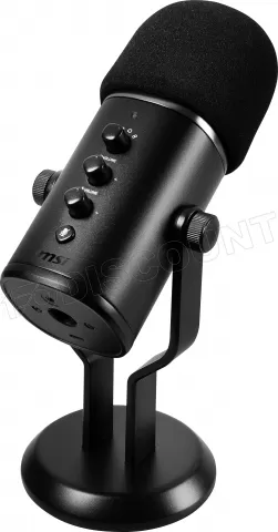 Photo de Microphone sur pied MSI Immerse GV60 USB (Noir)