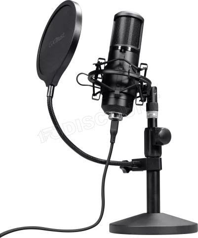 Photo de Microphone sur pied Trust GXT 269 Emita II (Noir)