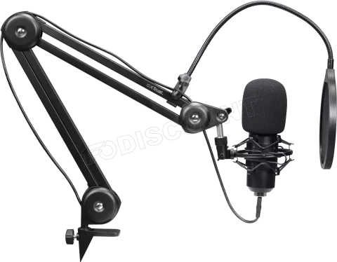 Photo de Microphone sur pied Trust GXT 270 Emita II+ (Noir)