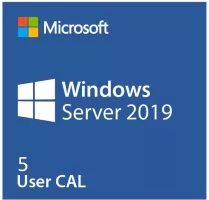 Photo de Microsoft Windows Server CAL 2019 (5 licences d'accès client utilisateur)