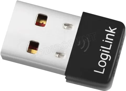 Photo de Mini Carte réseau USB WiFi LogiLink WL0084E (150N)