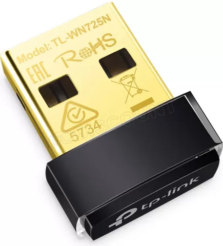 Photo de Mini Carte Réseau USB WiFi TP-Link TL-WN725N (150N)