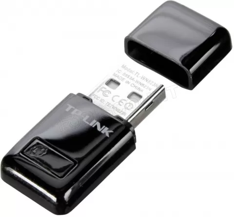 Photo de Mini Carte Réseau USB WiFi TP-Link TL-WN823N (300N)