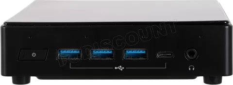 Photo de Mini PC ECS Elite Group Liva Z3 Plus - Core i3 10ème Gen (Noir)