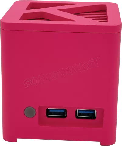 Photo de Mini PC Kubb Mini - Intel N300 256Go (Rose) Win11 Pro