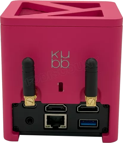 Photo de Mini PC Kubb Mini - Intel N300 256Go (Rose) Win11 Pro