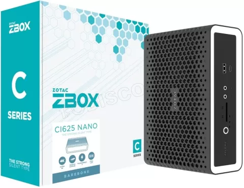 Photo de Mini PC Zotac Zbox Nano CI625 (Noir)