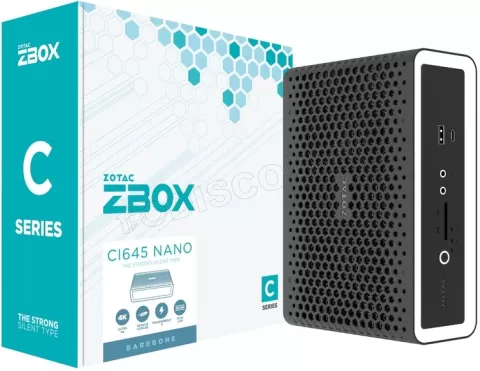 Photo de Mini PC Zotac Zbox Nano CI645 (Noir)