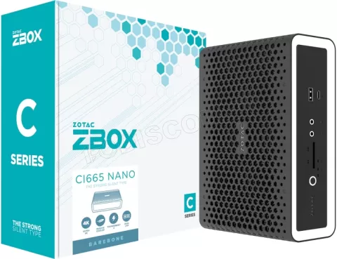 Photo de Mini PC Zotac Zbox Nano CI665 (Noir)