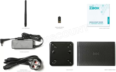 Photo de Mini PC Zotac Zbox Nano CI665 (Noir)