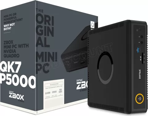 Photo de Mini PC Zotac Zbox Pro QK7P5000 (Noir)