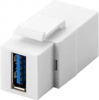 Photo de Module Keystone Goobay USB 3.0 (Type A) (Blanc)