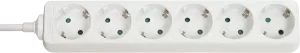 Photo de Multiprise 6 prises Lindy 1.40m (prise schuko) (Blanc)
